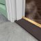 Adjustable Wood Capped Threshold with Aluminum Slope, 1.125" H, 4.875" W