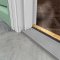 Adjustable Wood Capped Threshold with Aluminum Slope, 1.125" H, 4.875" W
