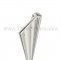 Clear Anodized Continuous Hinge Closed