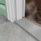 Vinyl Top seals air gaps under door