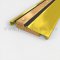 Bright Dip Gold Anodized and Wood