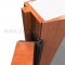 Dark Bronze Continuous Hinge On Door Open