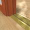 Pemko 2005VT Latching Exit Threshold used with Wooden Door