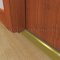 Pemko 2005VT Latching Exit Threshold used with Wooden Door- Bronze