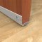 Pemko #217 Door Shoe Sweep Applied on Wooden Door