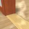 Pemko 276 ///utility Threshold on Wooden floor used with Wooden Door