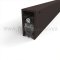 pemko 4301 dark bronze automatic door bottom with epdm rubber seal