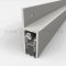 Clear Anodized Pemko Automatic Door Bottom #430 with Sponge Neoprene Seal