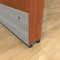 Aluminum Door Show with Kickplate Combination Applied on Interior Door