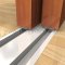 Pemko 280BT Dual Bottom Guide Channel Installed