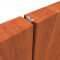 Mortised Meeting Stile on Double Doors