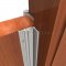 Interlocking Gasket on Hinge Side, Closed