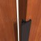 Dark Bronze Anodized and Vinyl Seal In Use