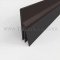 Dark Bronze Door Bottom with Eco-V Triple Fin Seal by Pemko