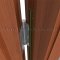 Seals gaps around the door