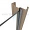 Glazing Bead Applied on Interior Door to Apply Door Glazing
