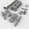 H600S Included Parts- Side wall mount