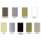Available Finishes for Activar 1300CORE Door Louver