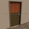 Armor Plate installed on a door