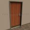 Mop Plate installed on a door