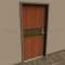 Stretcher Plate installed on a door