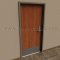Kick Plate installed on a door