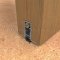 Barzen #AM01 Mortised Automatic Door Bottom Installed into door with seal dropped