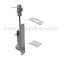 Rockwood Automatic Flush Bolt #2840-top only in US26 finish