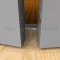 Rockwood Self Latching Flush Bolt with Bottom Fire Bolt for Metal Doors in US32D finish applied to Interior Door