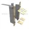Rockwood Automatic Flush Bolt Set 2942 in Finish US3 Bright Brass