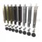 Rockwood Automatic Flush Bolt with Bottom Fire Bolt for Wood Doors #2948