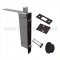 Rockwood Automatic Flush Bolt with Bottom Fire Bolt for Wood Doors #2948 in US10B finish