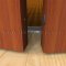 Rockwood Automatic Flush Bolt with Bottom Fire Bolt for Wood Doors #2948 in US10 finish applied to Interior Door