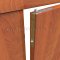 Rockwood Automatic Flush Bolt with Bottom Fire Bolt for Wood Doors #2948 in US4 finish applied to Interior Door