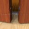 Rockwood Automatic Flush Bolt with Bottom Fire Bolt for Wood Core and Composite Doors #2960 in US26D finish applied to Interior Door