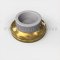 Satin Bronze Solid Cast Wall Stop With Concave Bumper