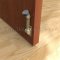 Rockwood 461 Kick Down Door Stop Applied on Door 