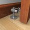 Rockwood 472 Cast Brass Floor Mounted Door Stop With Keeper Applied