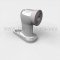 Bright Chrome Rockwood 482 Heavy Duty Cast Brass Floor Mounted Door Stop