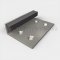 Satin Nickel Rockwood 489 Overhead Door Bumper for Double Doors