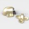 Bright Brass Rockwood 491 Automatic Door Mounted Door Holder
