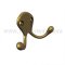 Rockwood Small Double Coat Hook with 1-1/8" Projection in US10 finish