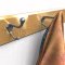Rockwood Medium Sized Double Coat Hook with 3-1/8" Projection in US26D finish applied to Interior Wall