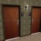 Rockwood Molded Plastic ADA Tactile Sign with Braille, Women's Sign in Black Plastic Finish Applied to Interior Door