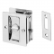 Actual Image of Rockwood Brass Pocket Door Pull with Privacy Latch