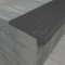 Wooster 103 Ferrogrit (Iron) Stair nosing on  steel pan concrete steps