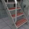 Application Image for Wooster 891 Ladder Tread in Dark Red, 9" Width