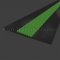 Aluminum Ramp with Photoluminescent Epoxy additions