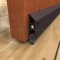 zero international 321 automatic door bottom applied on interior wooden door in closed position