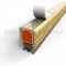 Gold Anodized Door Gasket